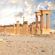 Imagen para el artículo titulado Palmira antes y después: así quedó el templo de Baal que destrozó el ISIS